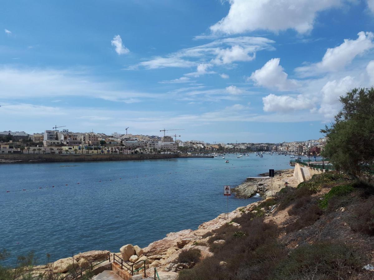 Ocean View, Apartment 1 Marsaskala Kültér fotó