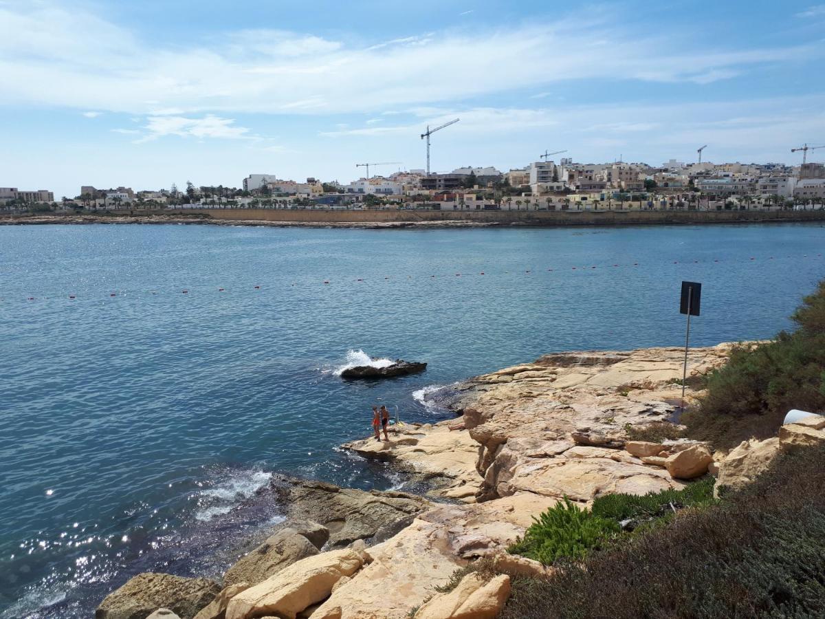 Ocean View, Apartment 1 Marsaskala Kültér fotó